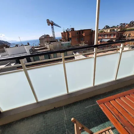 Seaview Rapallo's Heart Skyline Apartamento