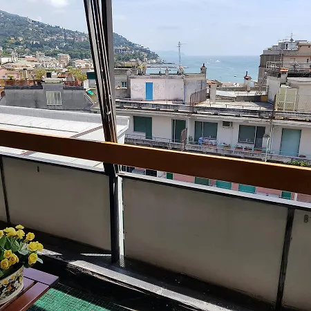 شقة Seaview Rapallo's Heart Skyline