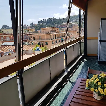 شقة Seaview Rapallo's Heart Skyline *